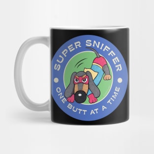 Super Sniffer Cute Doxie Dachshund Dog Mug